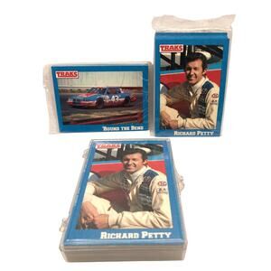 1991 Traks Richard Petty Race Products NASCAR Racing 50 Card Set (2) One NIP